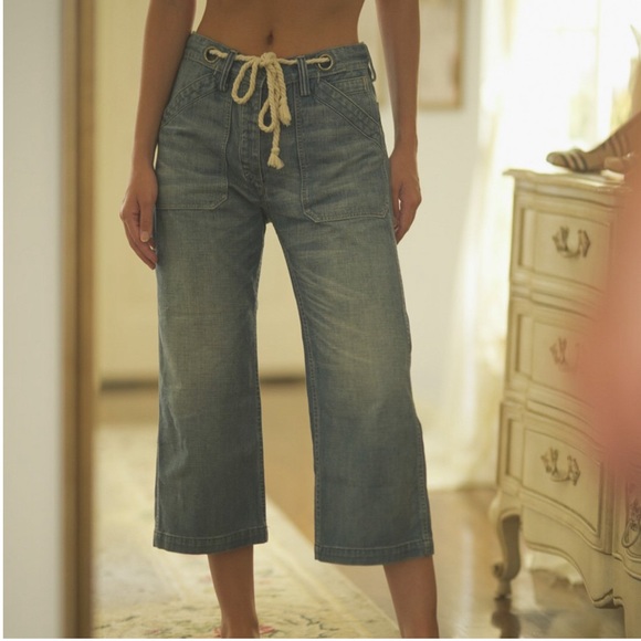 Polo Ralph Lauren Wide Leg Capri Jeans - NWT - Picture 10 of 10